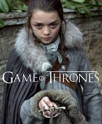 Game of Thrones' Arya Stark, played by Maisie Williams.