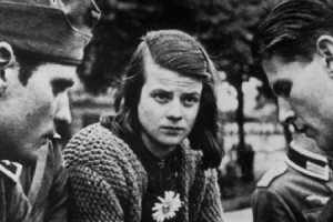 Sophie Scholl, shortly before her death.