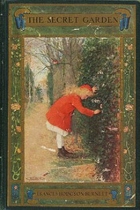 1911 cover for The Secret Garden, by Frances Hodgson Burnett.