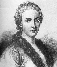 Maria Gaetana Agnesi. Image from Wikipedia.