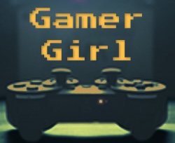 Gamer Girl button large
