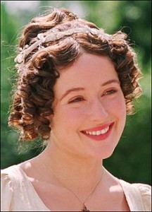 Jennifer Ehle as Eliza Bennett in the BBC's adaptation of Pride and Prejudice.