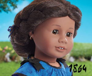American Girl's promotional picture of the Addy Walker doll.