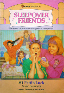 The first book in the Sleepover Friends series.