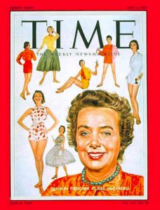 3. Claire McCardell, Time Magazine, 1955