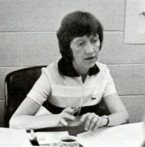Elaine Hedges in 1976.