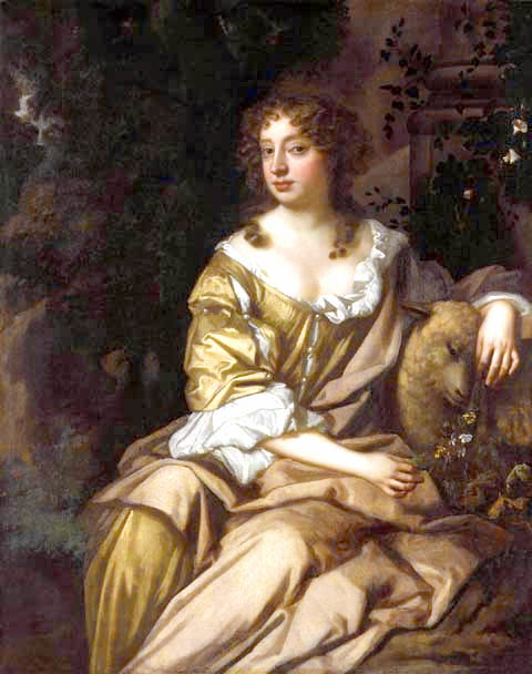 Nell Gwyn by Peter Lely, 1675.