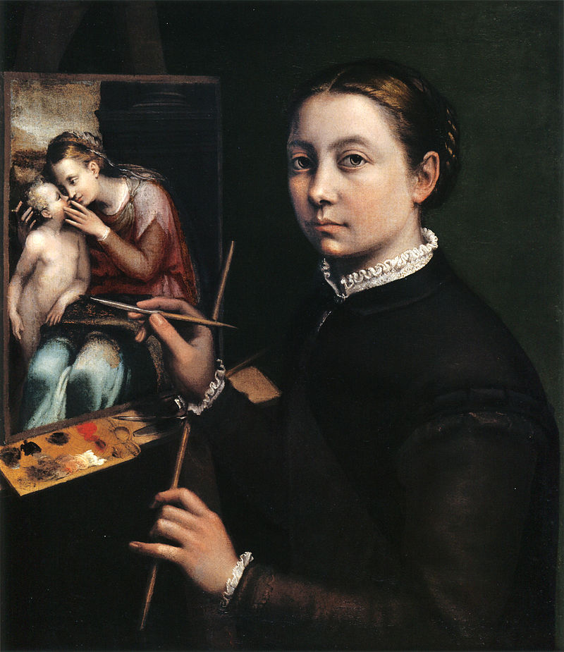 Sofonisba Anguissola self-portrait