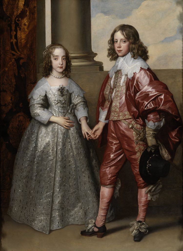 William II and Mary Stuart on their wedding day