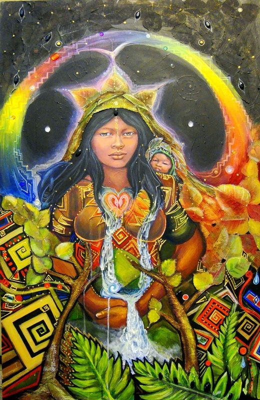 Mythological Girls: Pachamama