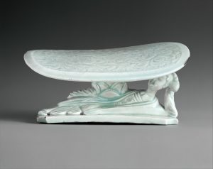 Pillow in Shape of Reclining Woman