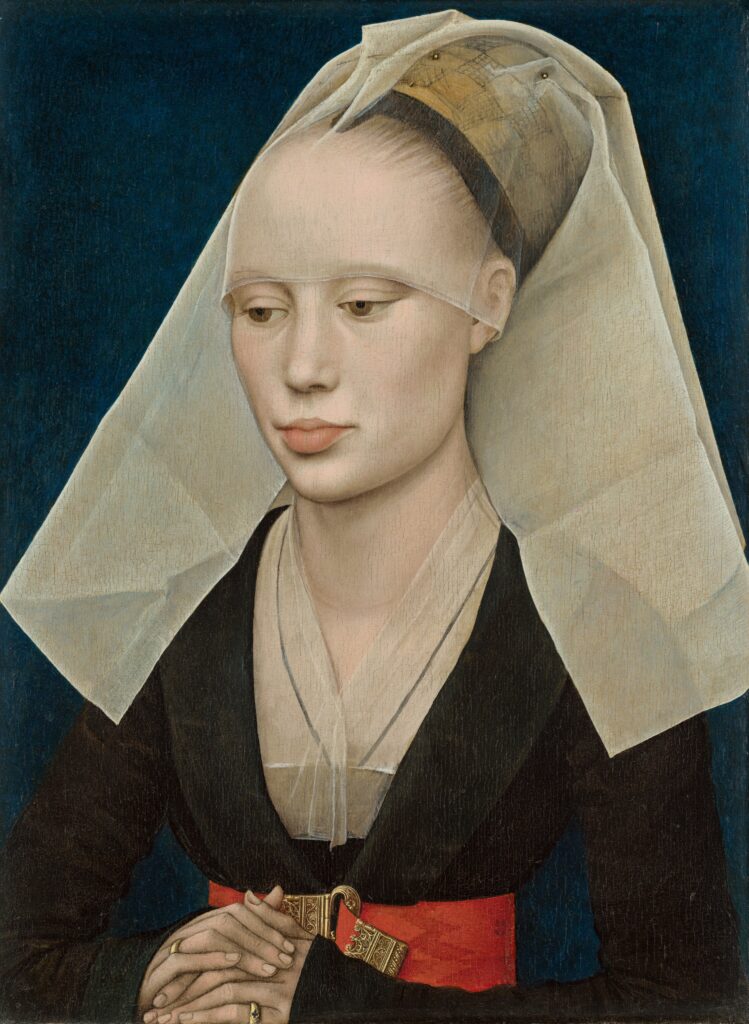 Rogier van der Weyden's oil painting Portrait of a Lady